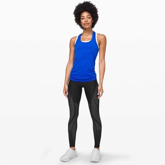 Lululemon - Mapped Out High-Rise Tight 28" - Black / Glacier Grey - Picture 2 of 12